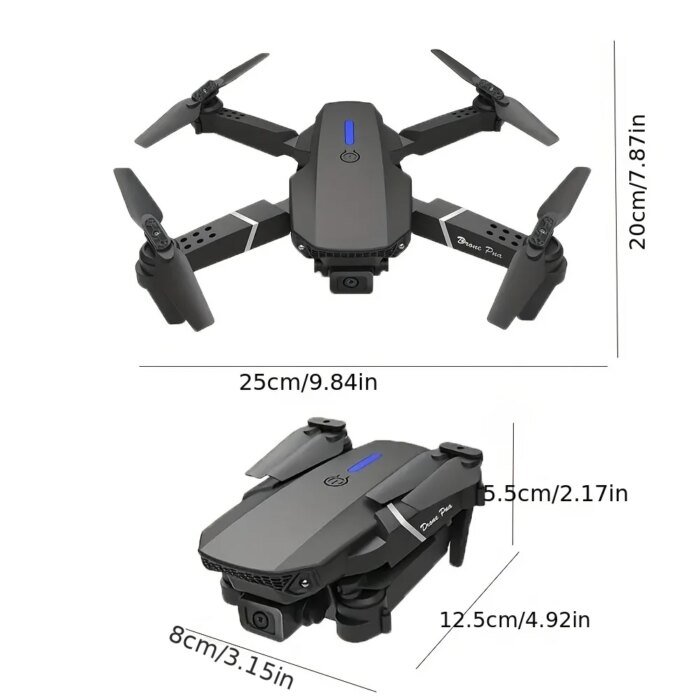 RC Drone 4K Professional With 1080P Wide Angle HD Camera Foldable Helicopter WIFI FPV Height Hold Gift Toy - Image 2