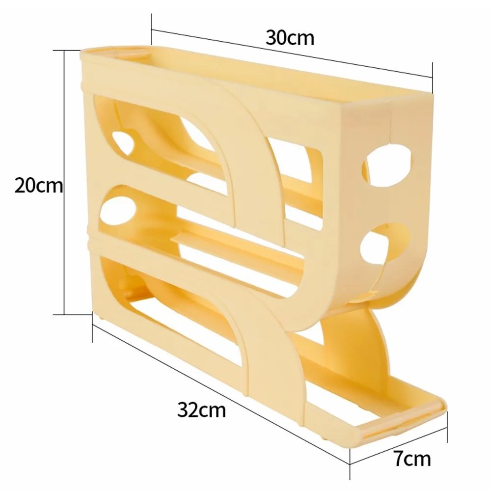 3 Layer / 4 Layer Automatic Egg Roller New Household Kitchen Dedicated Egg Roller Rack Space Saving Large Capacity Egg Organiser 3 Layer / 4 Layer Automatic Egg Roller New Household Kitchen Dedicated Egg Roller Rack Space Saving Large Capacity Egg Organiser