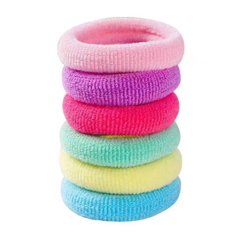 2155Pcs Girls Colorful Hair Bands Set Nylon Elastic Rubber Band Satin Scrunchies Children Ponytail Holder Kids Hair Accessories