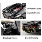 Cars Toys Auto To Scale Lambor LP770 Diecast Model Cars Alloy Autos Toys Gift for Boys Pull Back Light Music Kids Car - Image 5