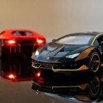 Cars Toys Auto To Scale Lambor LP770 Diecast Model Cars Alloy Autos Toys Gift for Boys Pull Back Light Music Kids Car - Image 3