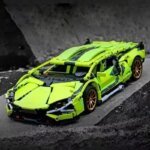 Racing Sport Car Model Building Blocks Mechanical Speed Vehicle Supercar Brick Toys Kid Adult Gifts - Image 5
