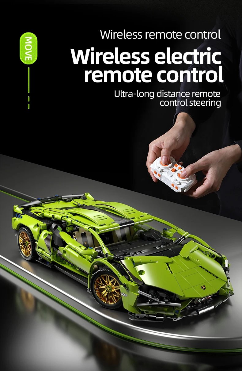 1:14 Technical 1280Pcs Racing Sport Car 42115 Model Building Blocks Mechanical Speed Vehicle Supercar Brick Toys Kid Adult Gifts 1:14 Technical 1280Pcs Racing Sport Car 42115 Model Building Blocks Mechanical Speed Vehicle Supercar Brick Toys Kid Adult Gifts