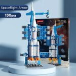 Aerospace Space Rocket Launch Center Base Puzzle Model Mini Building Blocks Assemble Bricks Children's Boys Kids Toys Montessor - Image 6