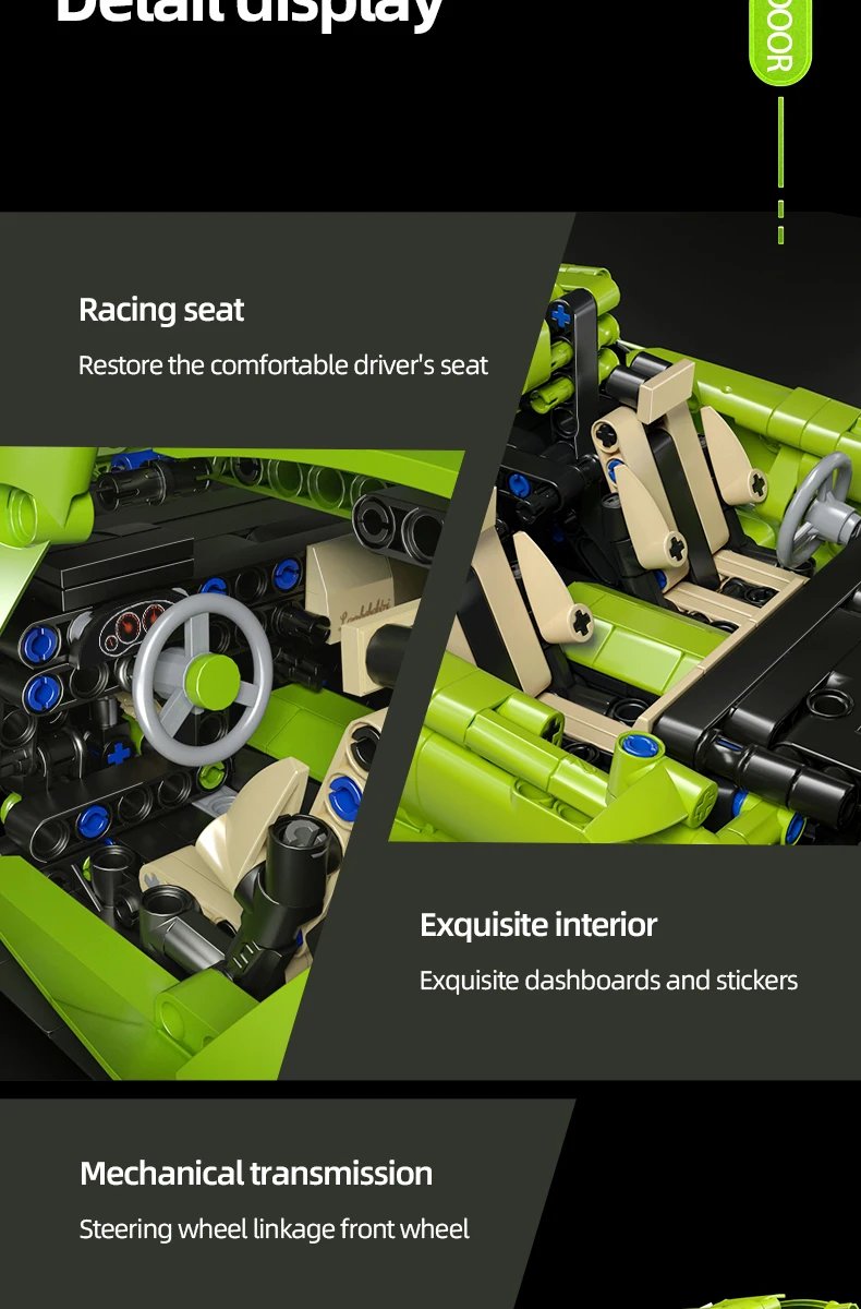 ToylinX Technical Building Blocks Racing Sport Car Speed Vehicle Model City Mechanical Super Bricks Puzzle Toys Adult Gift ToylinX Technical Building Blocks Racing Sport Car Speed Vehicle Model City Mechanical Super Bricks Puzzle Toys Adult Gift