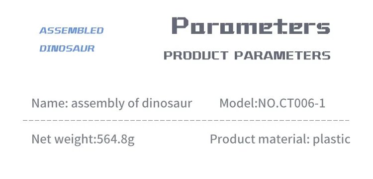 DIY assembled dinosaur Building block toys Assembly of Tyrannosaurus Rex building blocks with Mini electric drill gift for kids