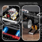 Mechanical Set Series Racing Building Blocks Children's Educational Toys Model Assemble Bricks Party Christmas Gifts - Image 5