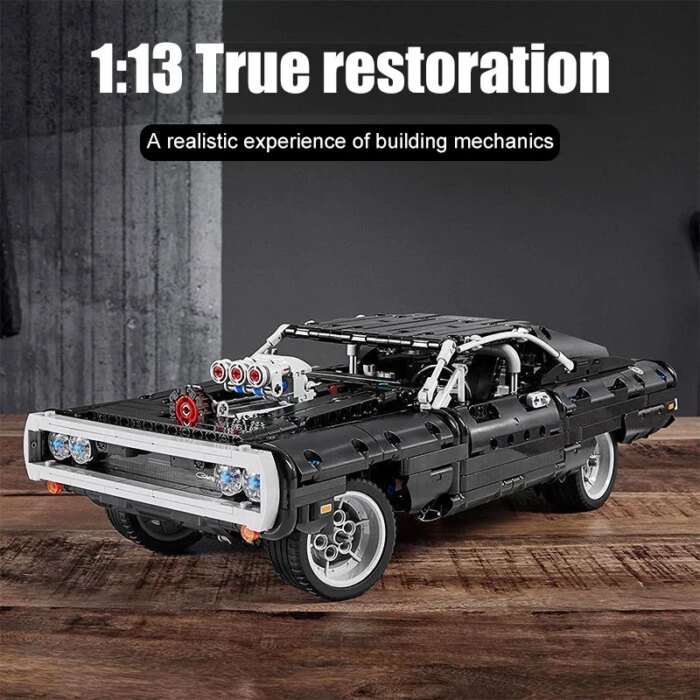 Mechanical Set Series Racing Building Blocks Children's Educational Toys Model Assemble Bricks Party Christmas Gifts - Image 4