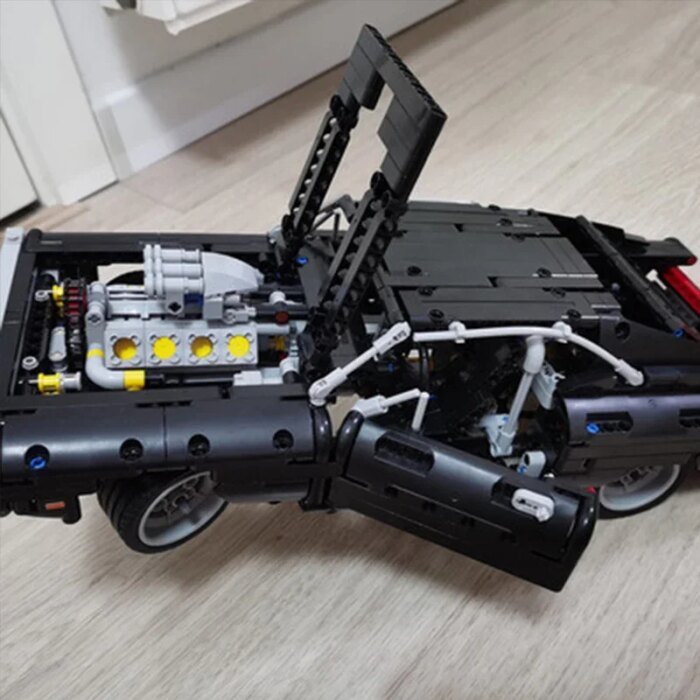 Mechanical Set Series Racing Building Blocks Children's Educational Toys Model Assemble Bricks Party Christmas Gifts - Image 3