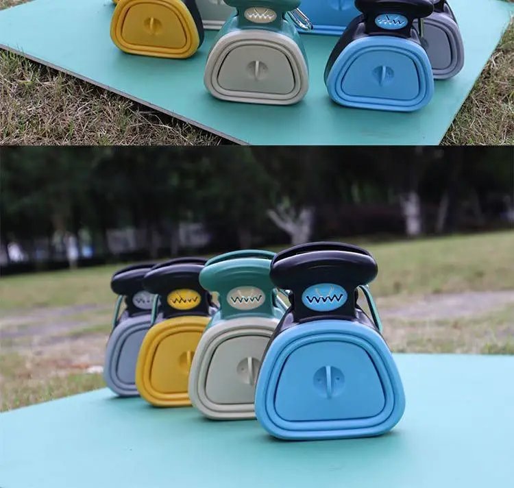 Dog Pet Travel Foldable Pooper Scooper  Decomposable bags Poop Scoop Clean Pick Up Excreta Cleaner