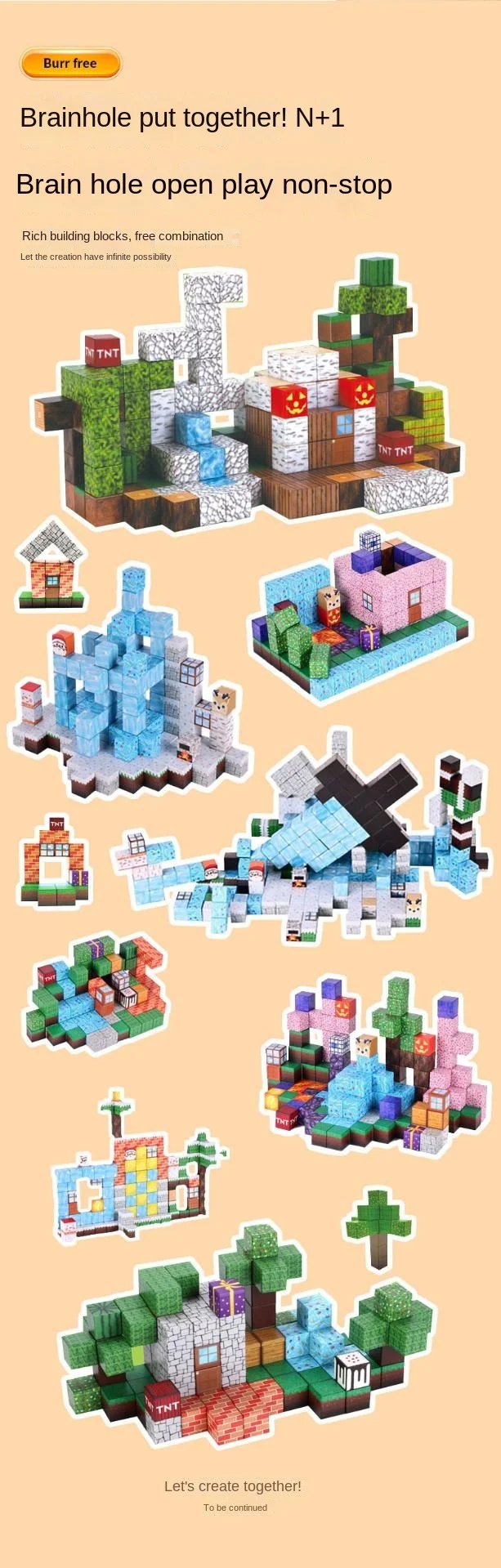 New Magnetic Blocks-Build Mine Magnet World Set for Boys Girls, Sensory Construction Toys for Toddlers Christmas Gifts New Magnetic Blocks-Build Mine Magnet World Set for Boys Girls, Sensory Construction Toys for Toddlers Christmas Gifts