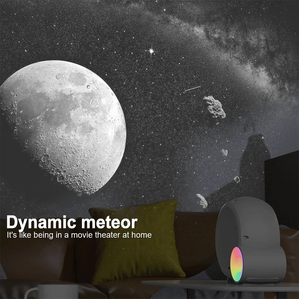 Star Projector Galaxy Night Light For Bedroom 13 Films Home Planetarium Starry Night Ceiling Projector for Kids Home Decor