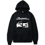 Initial D Supra Hoodies For Men And Women, Manga Print Loose Casual Sweatshirt, Long Sleeve, Japanese Style, Spring Autumn - Image 2