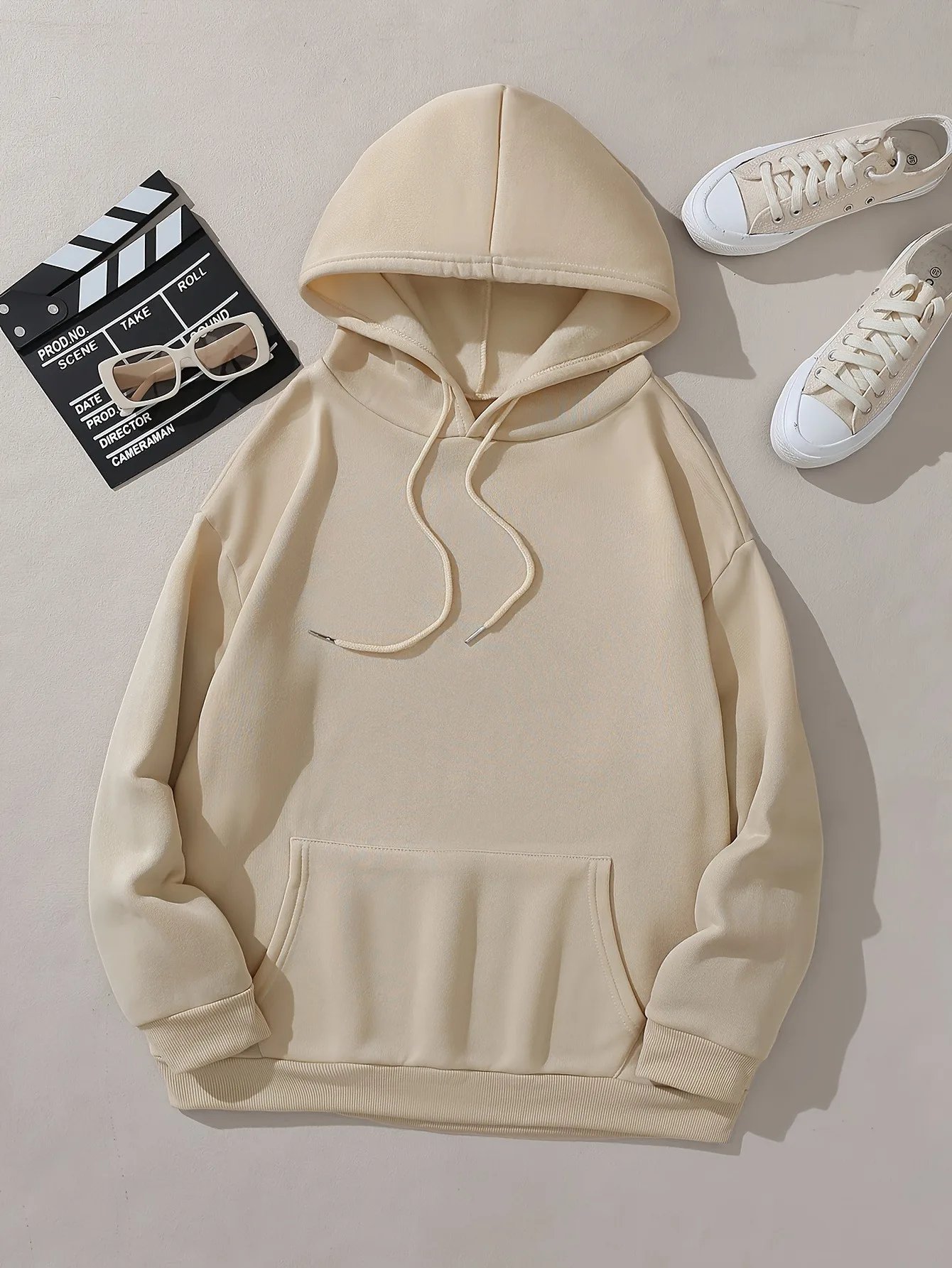 Daily Streetwear Retro Oversized Hoodie 2024 Fashion Hip Hop Casual Hoodie New Letter Pattern Print Hooded Sweatshirt S-3XL