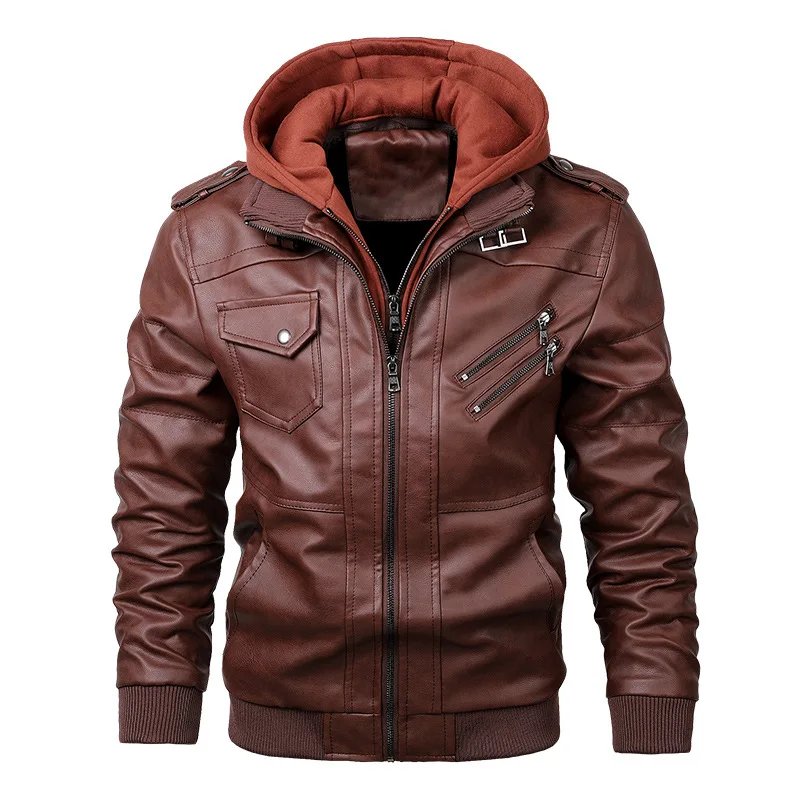 KB New Men's Leather Jackets Autumn Casual Motorcycle PU Jacket Biker Leather Coats Brand Clothing EU Size SA722 KB New Men's Leather Jackets Autumn Casual Motorcycle PU Jacket Biker Leather Coats Brand Clothing EU Size SA722
