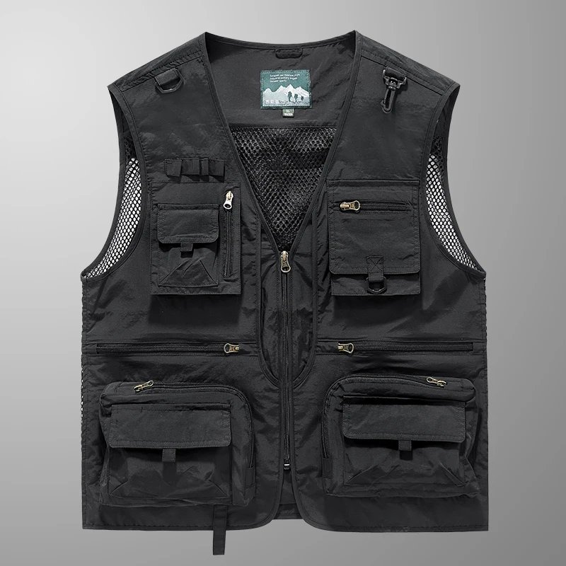 2024 New Spring, Autumn, and Summer Versatile Items in Stock, Fashionable and Trendy Wearing Vests, Jeep Men's Wear, Shopping an