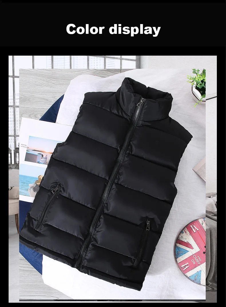 White Vest Jacket Men Slim Fit Stand Collar Sleeveless Puffer Jackets Spring Autumn Casual Waistcoat Men Warm Coat 2023 Trends White Vest Jacket Men Slim Fit Stand Collar Sleeveless Puffer Jackets Spring Autumn Casual Waistcoat Men Warm Coat 2023 Trends