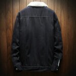 Winter Jean Jackets Men Warm Denim Coats Fashion Cowboy Outerwear Men Liner Thicker Fleece Denim Jacket - Image 2