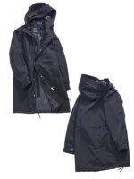 Spring Autumn Long Trench Coat Men Fashion Hooded Windbreaker Black Overcoat Casual Jackets - Image 6