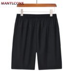 Solid Men's Beach Shorts Sports Short Pants Jogging Running Quick Dry Board Shorts Men Summer Thin Zipper Pockets Loose Bottom - Image 4