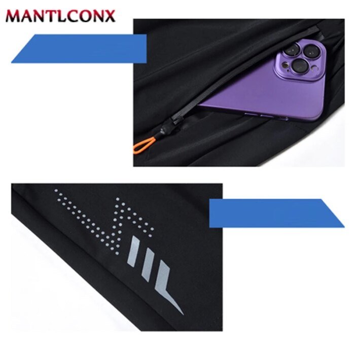 Solid Men's Beach Shorts Sports Short Pants Jogging Running Quick Dry Board Shorts Men Summer Thin Zipper Pockets Loose Bottom - Image 5