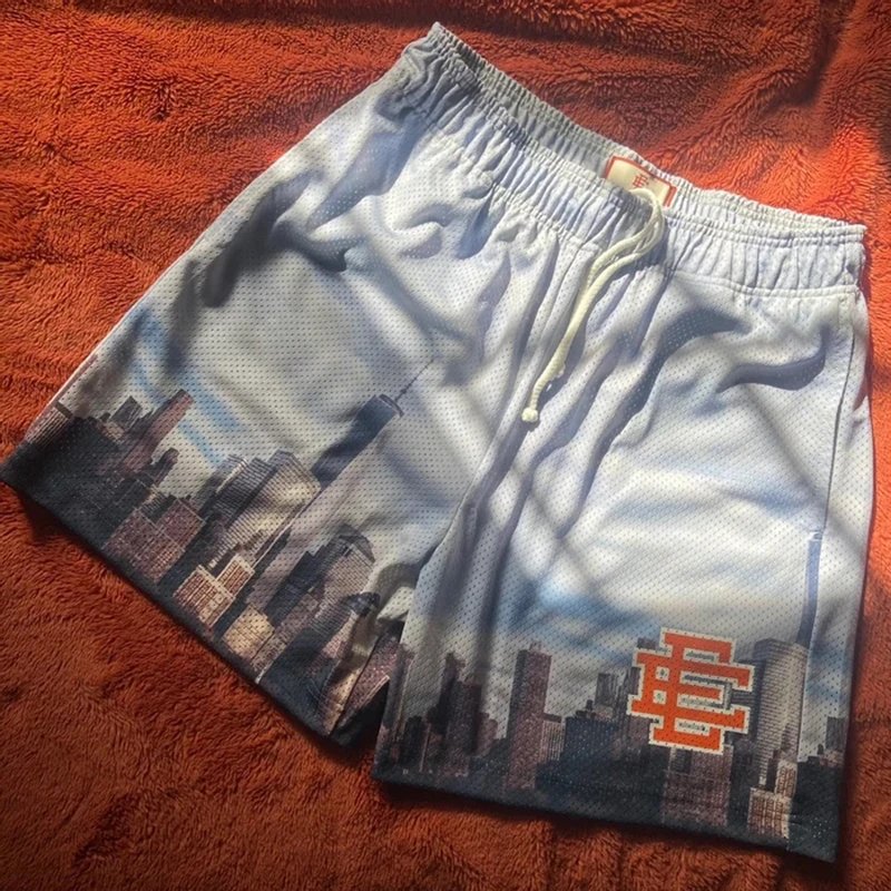 EE Eric Emanuel Men Beach Board Shorts fitness Training Workout Sport Short Pants Women Summer Gym Jogging Mesh Casual Shorts