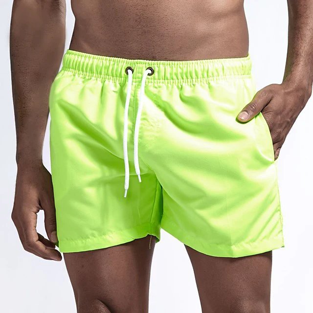 Men's Swim Shorts Swim Trunks Quick Dry Board Shorts Bathing Suit Breathable Drawstring With Pockets for Surfing Beach Summer Men's Swim Shorts Swim Trunks Quick Dry Board Shorts Bathing Suit Breathable Drawstring With Pockets for Surfing Beach Summer