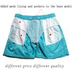Men's Swim Shorts Swim Trunks Quick Dry Board Shorts Bathing Suit Breathable Drawstring With Pockets for Surfing Beach Summer - Image 2