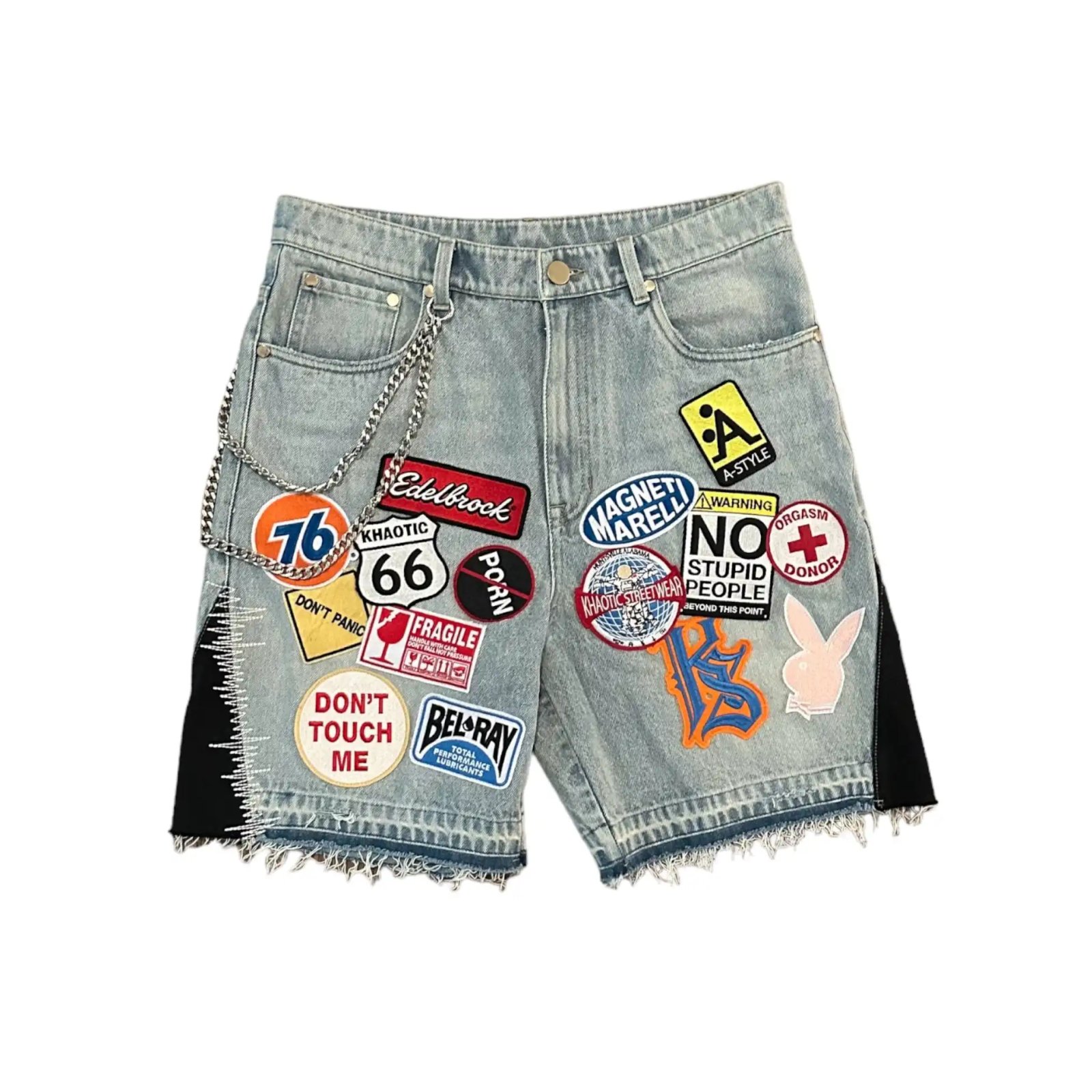 Streetwear Retro Patchwork Denim Short Y2K Jeans Men Women Hip Hop Cartoon Graphics Retro Blue Loose Denim Fitness Casual Shorts Streetwear Retro Patchwork Denim Short Y2K Jeans Men Women Hip Hop Cartoon Graphics Retro Blue Loose Denim Fitness Casual Shorts