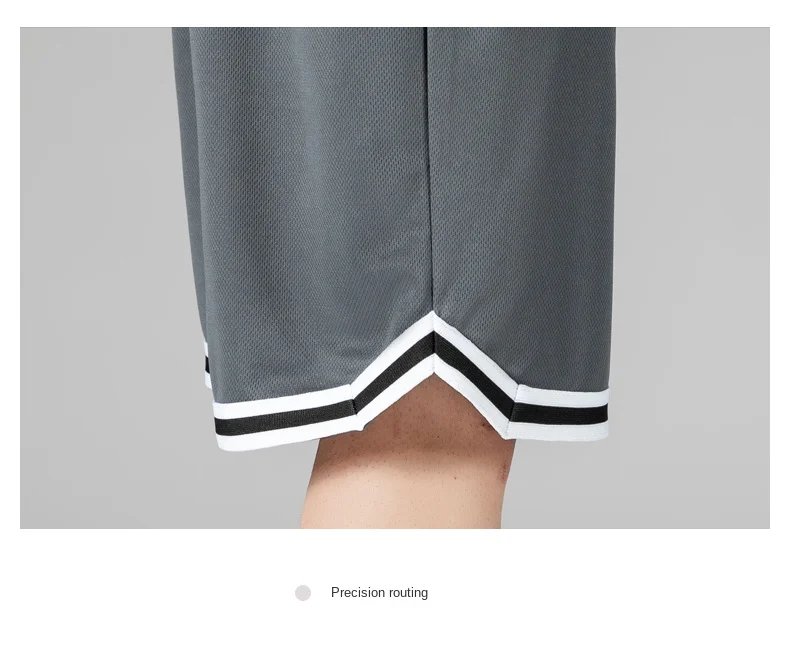 Summer New Shorts, Men's Casual Pants, Sports Basketball Pants, Capri Pants, Loose Outdoor Quick Drying, Ice Silk Fashion Brand,