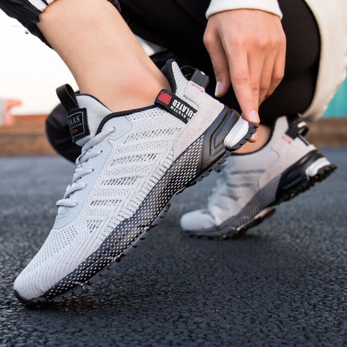 Baasploa Men Running Shoes Lightweight Sneakers Designer Sneaker Male Breathable Tennis Shoe Non Slip 2025 New Sport Shoes - Image 1
