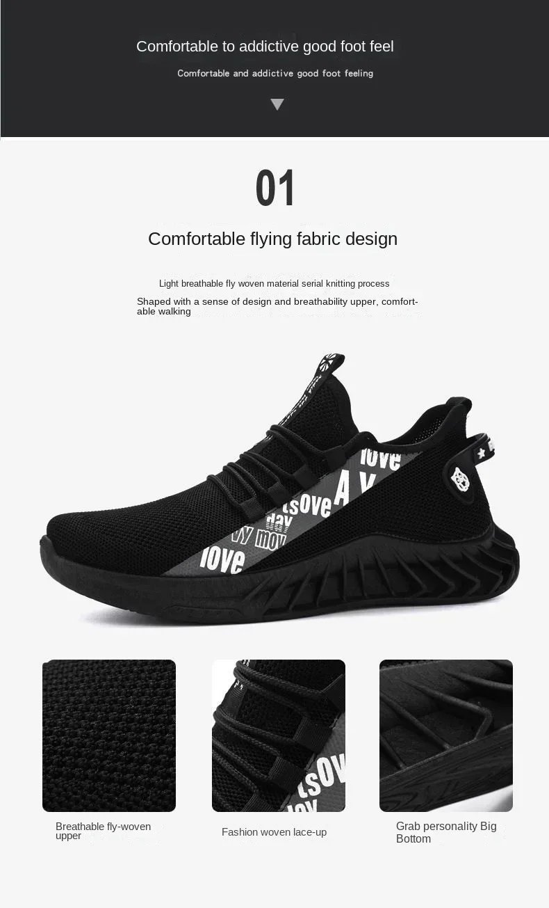 New Spring and Autumn Soft soled Running Men's Mesh Breathable Casual Sports Shoes Men's Coconut Trendy Shoes Men's Shoes New Spring and Autumn Soft soled Running Men's Mesh Breathable Casual Sports Shoes Men's Coconut Trendy Shoes Men's Shoes