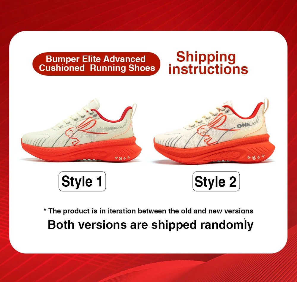 ONEMIX 2024 New Sneakers Buffer Running Shoes Heavyweight Runners Men Non-slip Breathable Lightweight Outdoor Sport Shoes