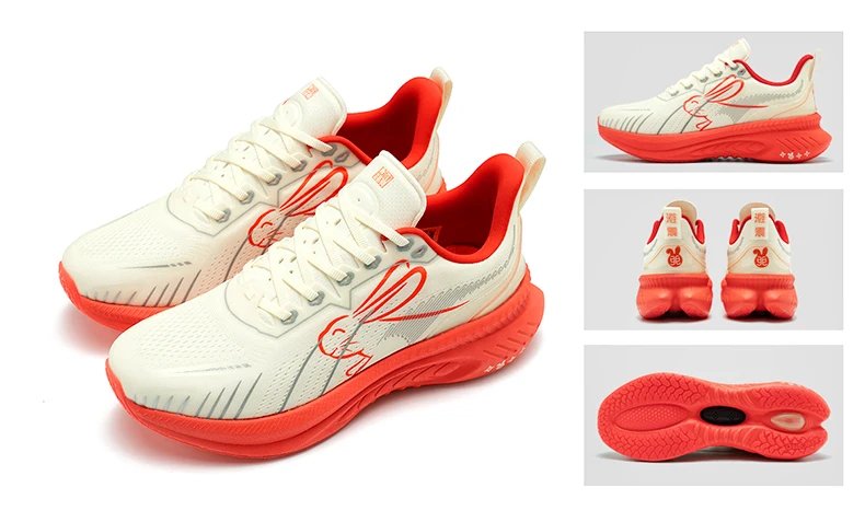 ONEMIX 2024 New Sneakers Buffer Running Shoes Heavyweight Runners Men Non-slip Breathable Lightweight Outdoor Sport Shoes