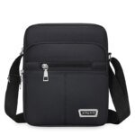 Men Bag Korean Version Casual Large Capacity Multi Layer Waterproof One Shoulder Oblique Straddle Bag for Men And Women