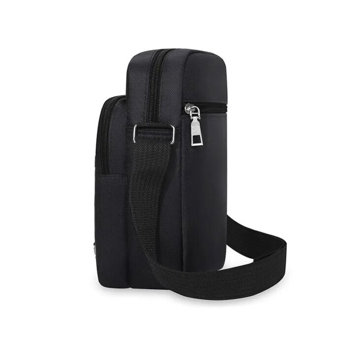 Men Bag Korean Version Casual Large Capacity Multi Layer Waterproof One Shoulder Oblique Straddle Bag for Men And Women - Image 5