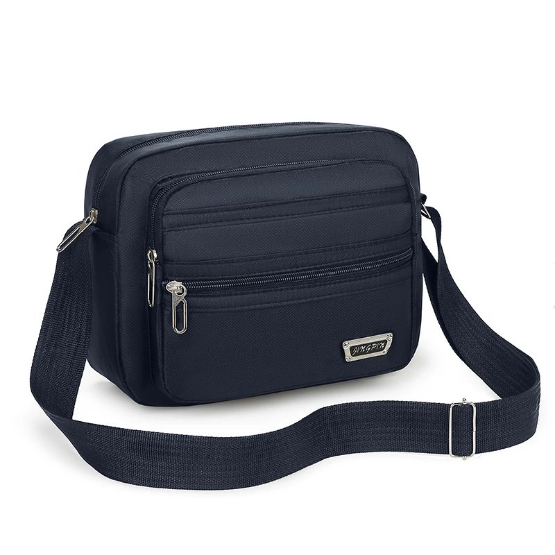Large Capacity Men's Bag Single Shoulder Bag Waterproof And Wear-resistant Backpack Multiple Pockets For Business Business