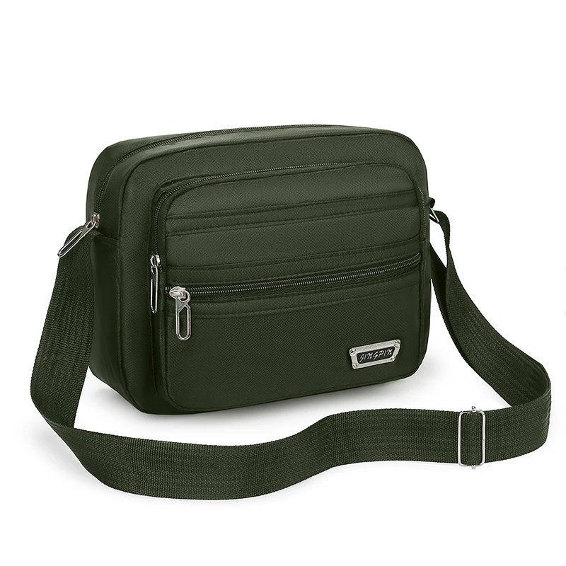 Large Capacity Men's Bag Single Shoulder Bag Waterproof And Wear-resistant Backpack Multiple Pockets For Business Business