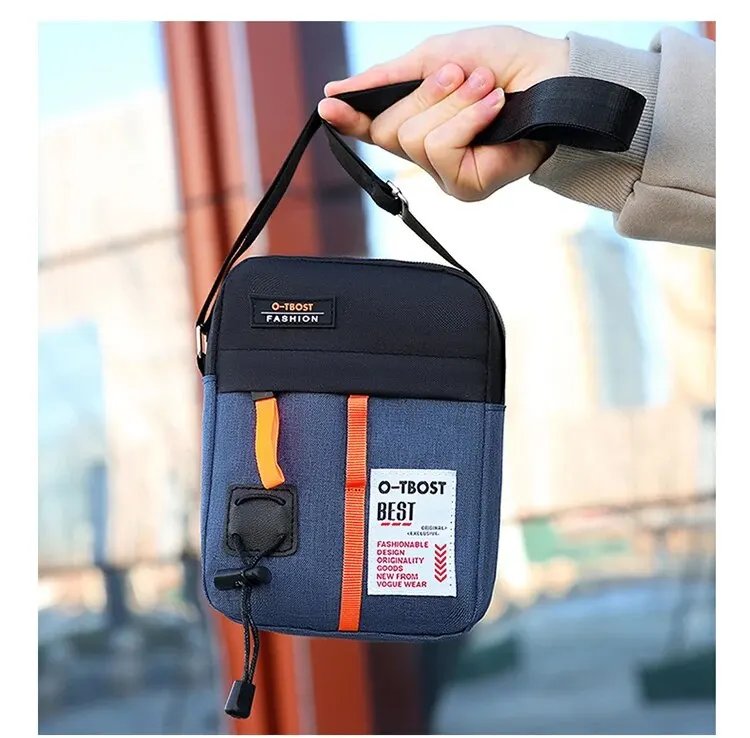 Men's Shoulder Bag 2024 New Casual Men's Bag Waterproof Outdoor Multi-Functional Crossbody Bag