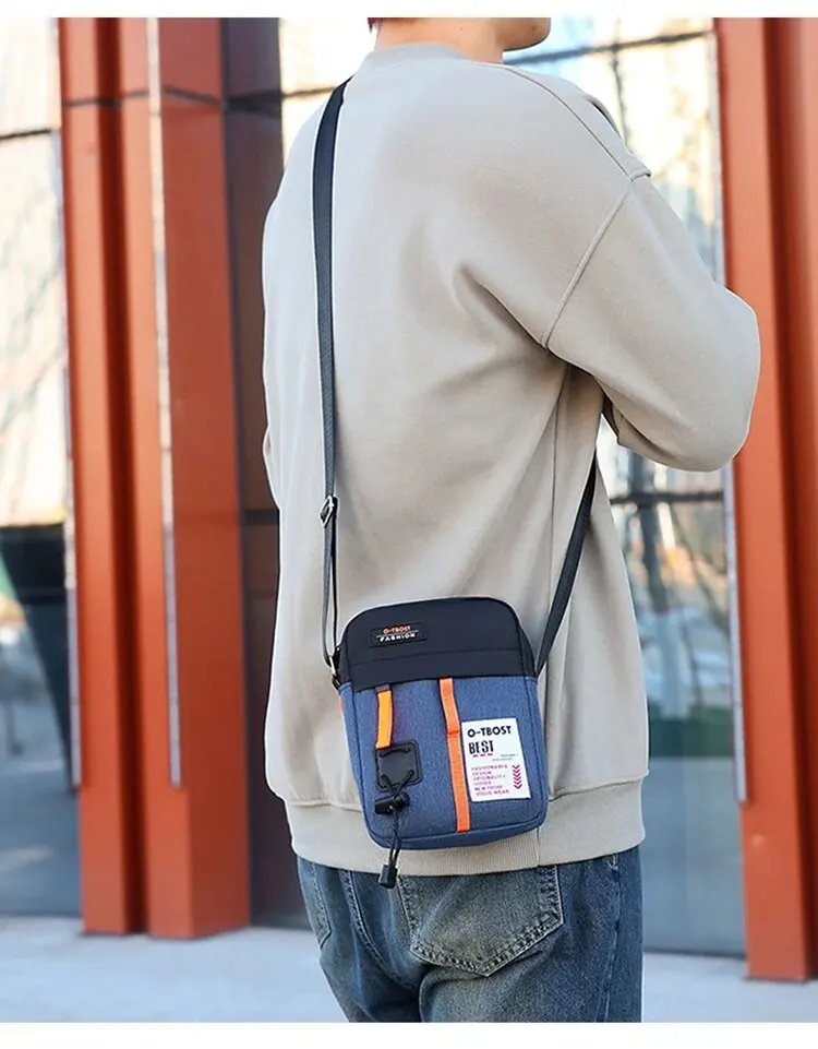Men's Shoulder Bag 2024 New Casual Men's Bag Waterproof Outdoor Multi-Functional Crossbody Bag