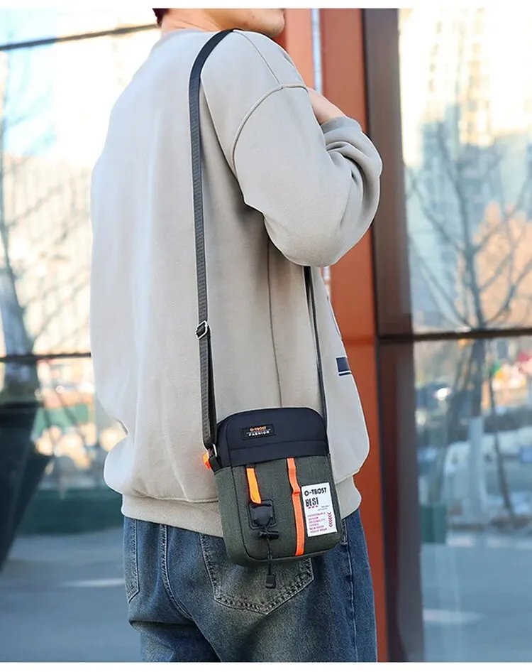 Men's Shoulder Bag 2024 New Casual Men's Bag Waterproof Outdoor Multi-Functional Crossbody Bag