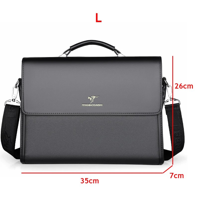 Leather Luxury Briefcases For Men Designer Work Business Tote Bolsas Black Handbag Shoulder Lawyer Square A4 Side Crossbody Bag Leather Luxury Briefcases For Men Designer Work Business Tote Bolsas Black Handbag Shoulder Lawyer Square A4 Side Crossbody Bag