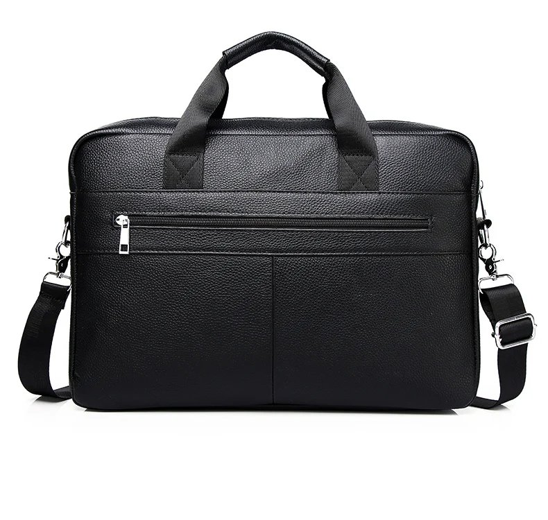 SCHLATUM Genuine Leather Briefcases Hard For Men Luxury Handbags Laptop Briefcase Bags 15.6 Inch Office Bussiness Computer Bag