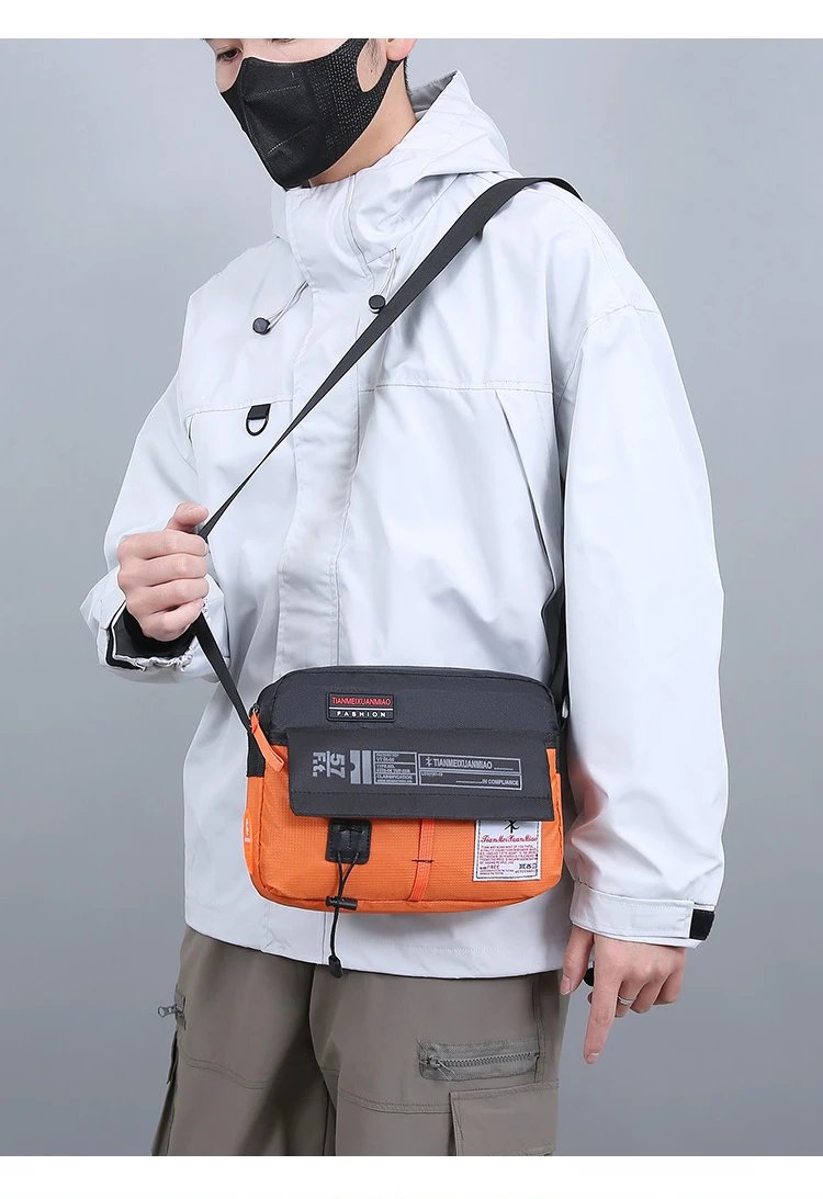 The New Single Shoulder Bag Outside The Casual Crossbody Bag Fashion Fashion Hand Nylon Color Bag