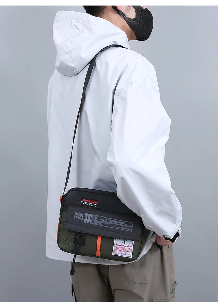 The New Single Shoulder Bag Outside The Casual Crossbody Bag Fashion Fashion Hand Nylon Color Bag