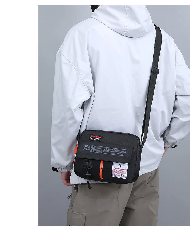 The New Single Shoulder Bag Outside The Casual Crossbody Bag Fashion Fashion Hand Nylon Color Bag