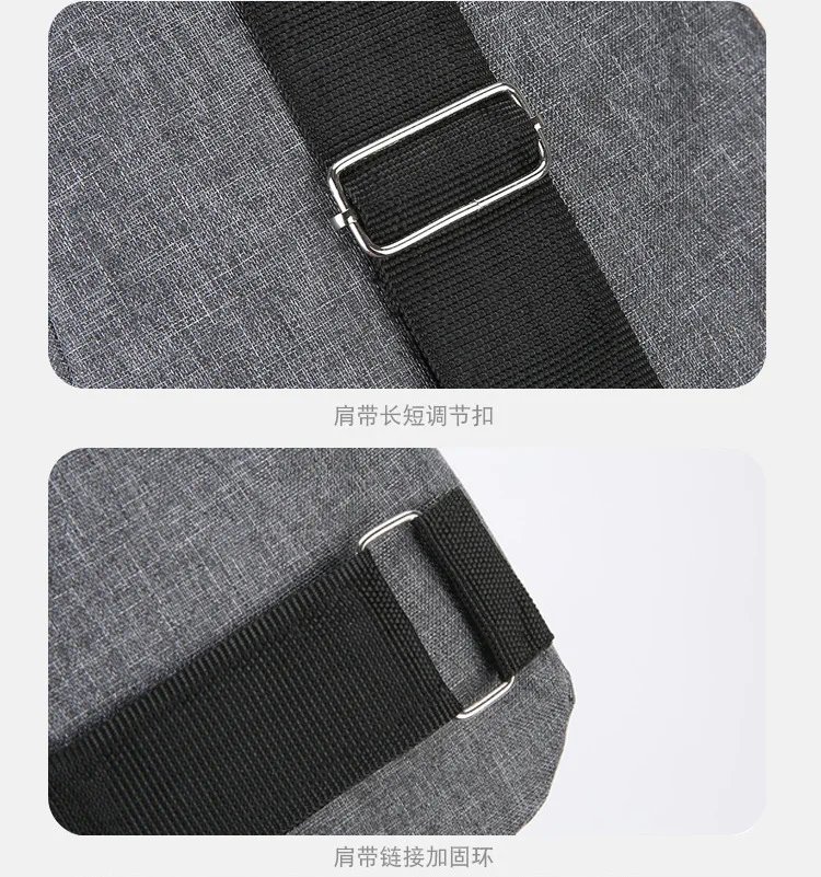 New chest bag, men's bag, single shoulder crossbody bag, casual crossbody bag, nylon fabric chest crossbody bag, trendy small me