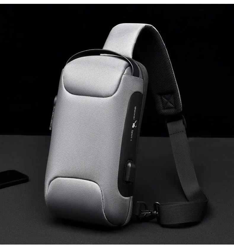 Desinger Multifunction Anti-theft USB Shoulder Crossbody Bag Travel Sling Pack Messenger Pack Chest Bag Male Luxury Brand Men Desinger Multifunction Anti-theft USB Shoulder Crossbody Bag Travel Sling Pack Messenger Pack Chest Bag Male Luxury Brand Men
