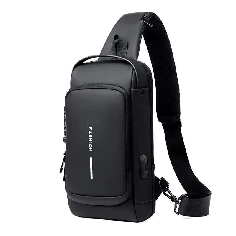 Desinger Multifunction Anti-theft USB Shoulder Crossbody Bag Travel Sling Pack Messenger Pack Chest Bag Male Luxury Brand Men Desinger Multifunction Anti-theft USB Shoulder Crossbody Bag Travel Sling Pack Messenger Pack Chest Bag Male Luxury Brand Men