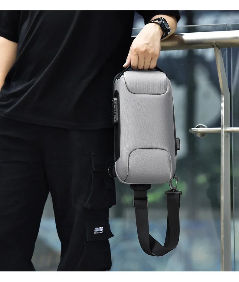 Desinger Multifunction Anti-theft USB Shoulder Crossbody Bag Travel Sling Pack Messenger Pack Chest Bag Male Luxury Brand Men Desinger Multifunction Anti-theft USB Shoulder Crossbody Bag Travel Sling Pack Messenger Pack Chest Bag Male Luxury Brand Men